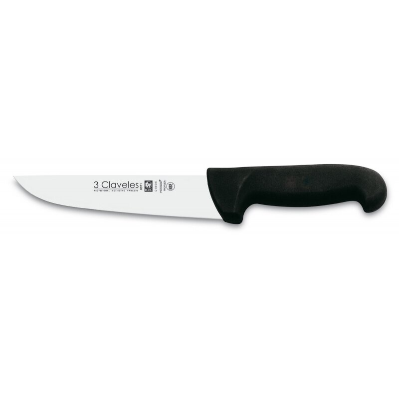 CUCHILLO CARNICERO PROFLEX NEGRO 20 cm - 8 pulg FH 3C