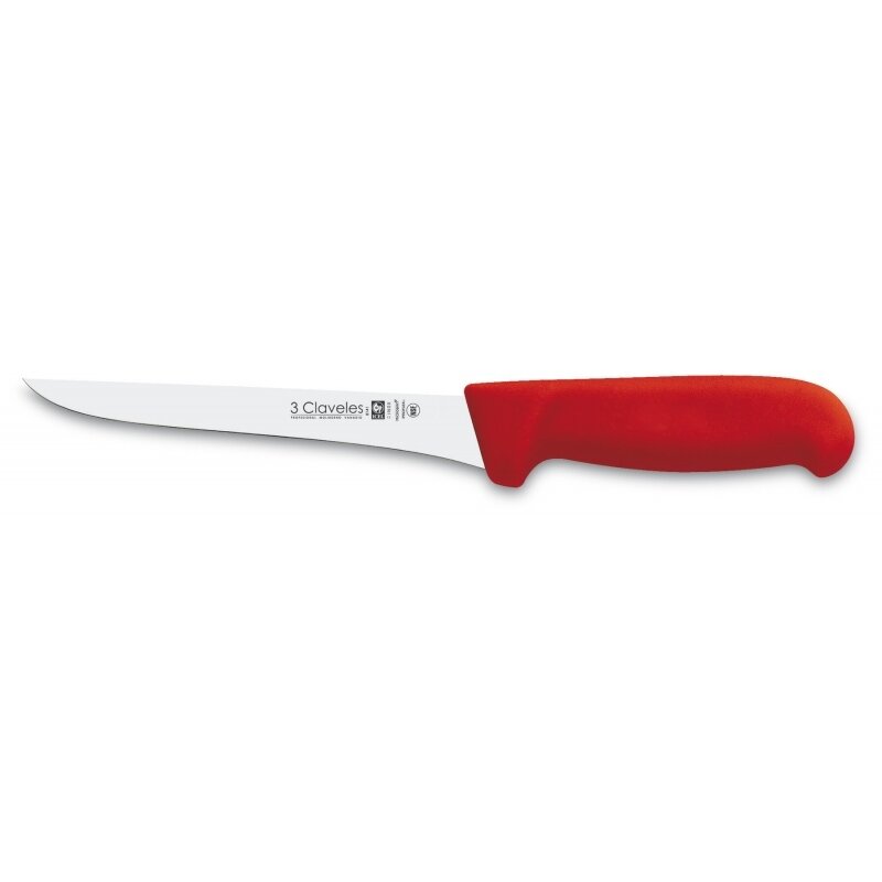 CUCHILLO DESHUESAR PROFLEX ROJO 15 cm - 6 pulg FH 3C