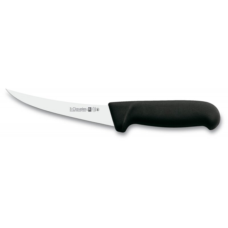 CUCHILLO DESHUESAR CURVO FLEXIBLE PROFLEX NEGRO 13 cm - 5 pulg FH 3C