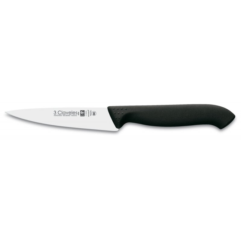 CUCHILLO VERDURAS PROFLEX NEGRO 10 cm - 4 pulg D 3C