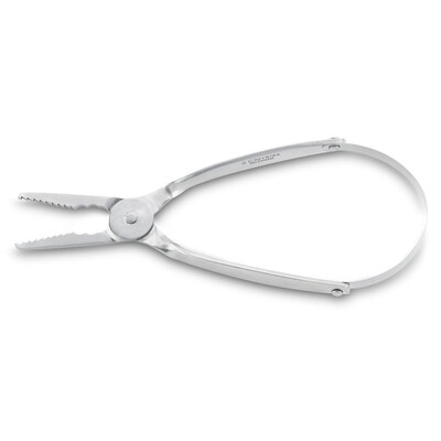 PINZA PEQUE�OS MARISCOS INOX CON MUELLE 17.5 CM D 3C