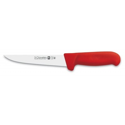 CUCHILLO DESHUESAR ANCHO PROFLEX ROJO 15 cm - 6 pulg FH 3C