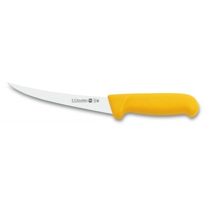 CUCHILLO DESHUESAR CURVO PROFLEX AMARILLO 15 cm  - 6 pulg FH 3C