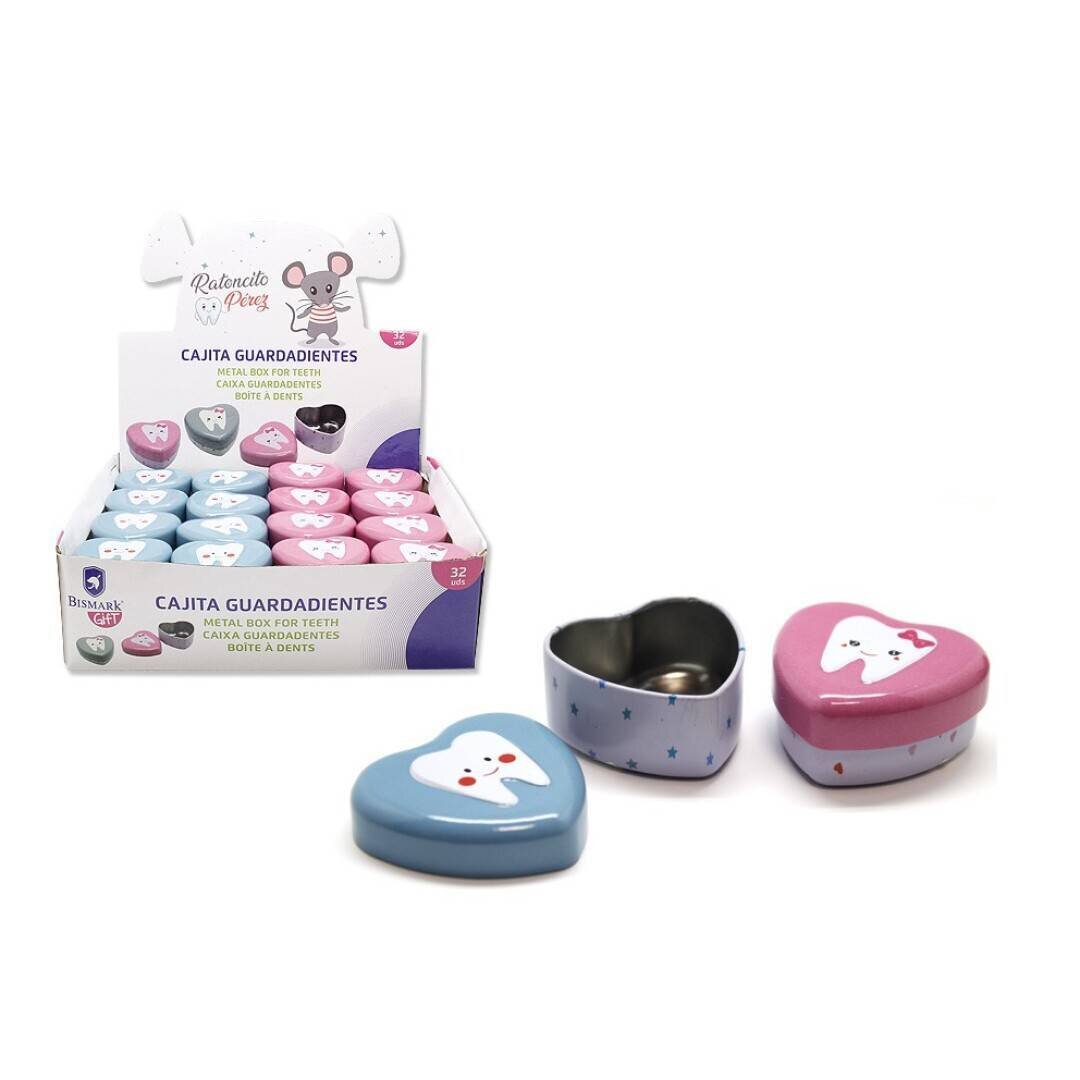 EXPOSITOR 32 CAJAS METAL DIENTES RATONCITO PA�REZ