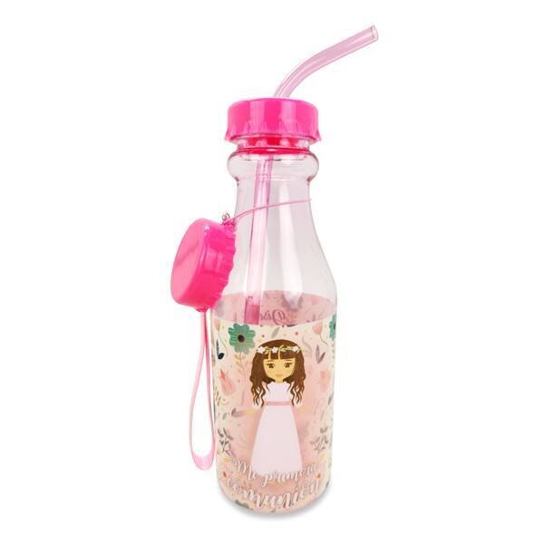 BOTELLA PVC COMUNI�N NI�A 500 ML