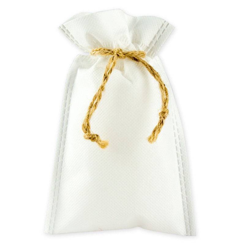 PACK DE 10 BOLSAS CON CIERRE DE CUERDA 10 x 15 cm