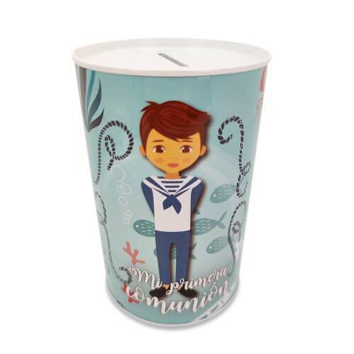 HUCHA MET�LICA MI PRIMERA COMUNI�N NI�O