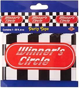 CINTA BANDEROLA FIESTA DE CARRERAS