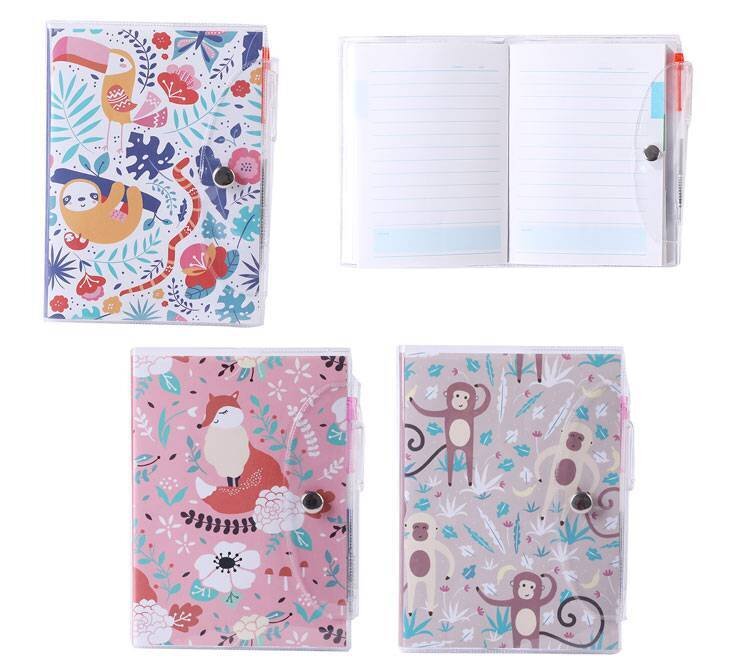 LIBRETA ZOO TROPICAL CON BOL͍GRAFO
