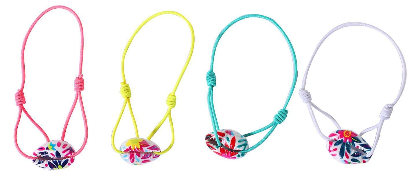 PULSERA CARACOLA COLORES
