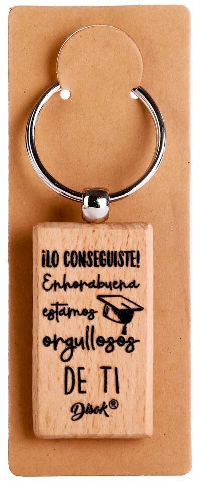 LLAVERO MADERA GRADUACI�N