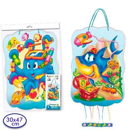 PI�ATA ANIMALES MARINOS