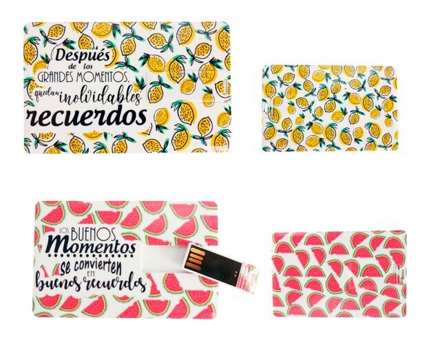USB INOLVIDABLES RECUERDOS 8 GB