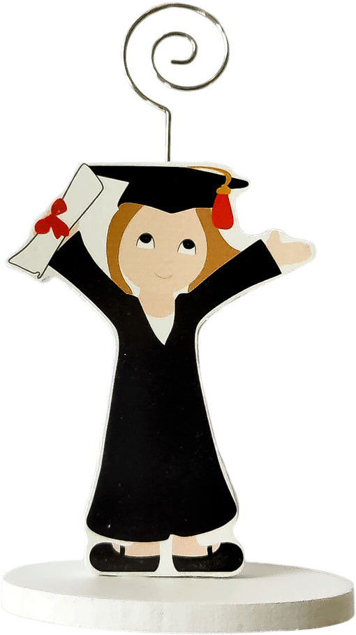 PINZA PORTAFOTOS MADERA GRADUACI�N