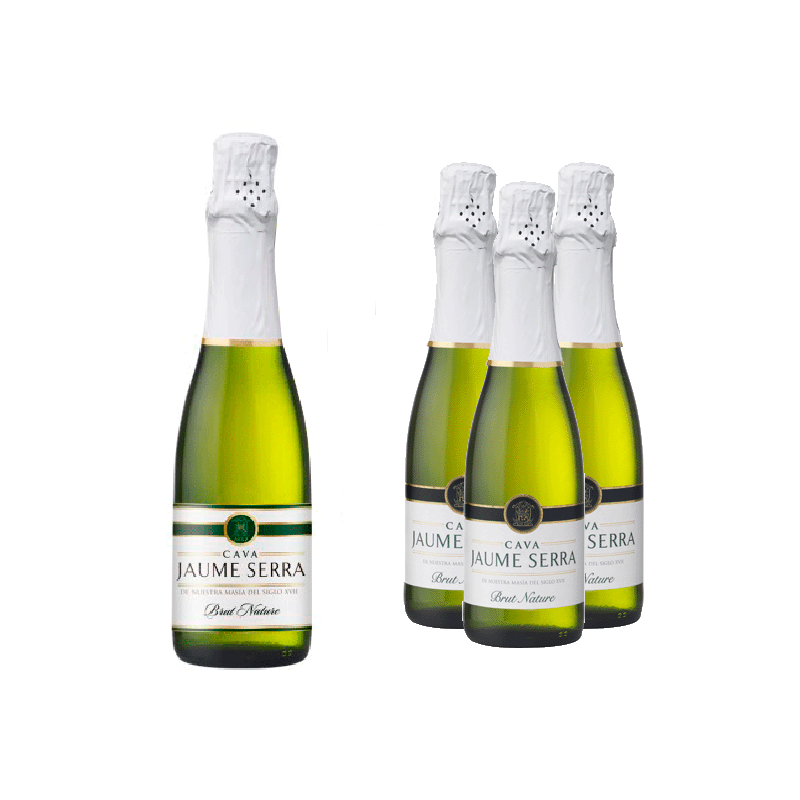 CAJA DE 12 BOTELLAS DE CAVA JAUME SERRA 37 CL