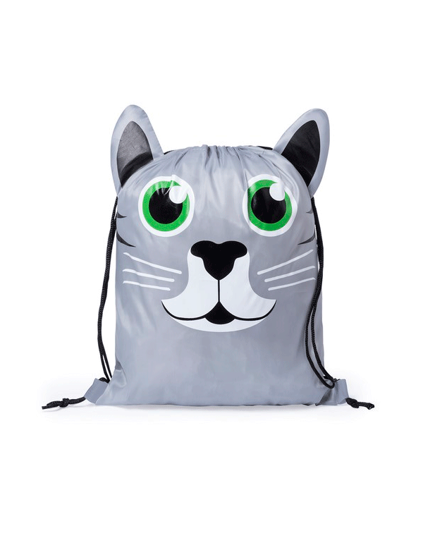 MOCHILA POLIESTER GATO