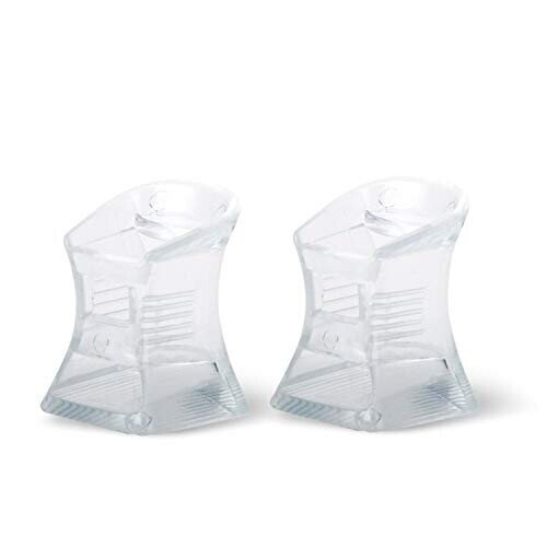 SET 2 PROTECTORES DE TACA�N EN BOLSA ORGANZA - S