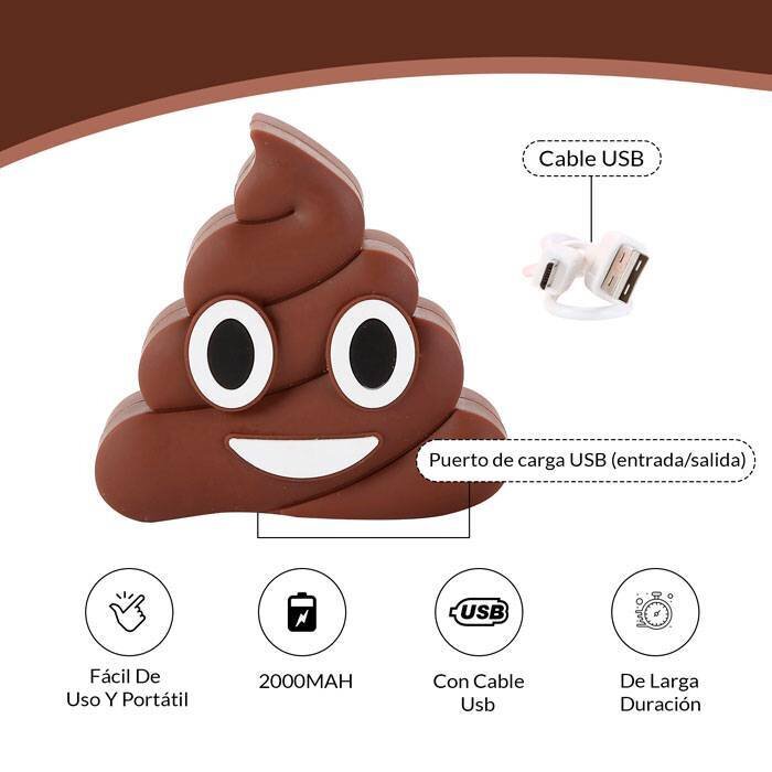 POWER BANK CACA 1200 mha EN CAJA DE REGALO POWER BANK CACA 1200 mha EN CAJA DE REGALO