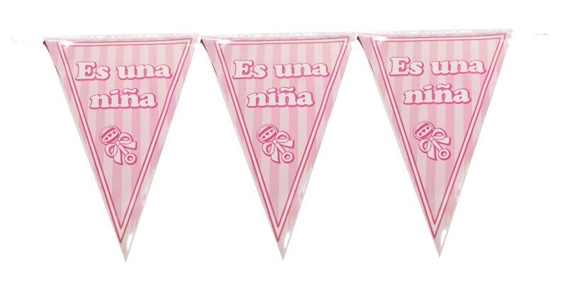 GUIRNALDA PVC ES UNA NI�A