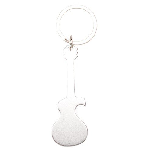 LLAVERO GUITARRA ABREBOTELLAS PLATA