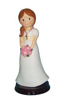 FIGURA PASTEL COMUNI�N NI�A RAMO