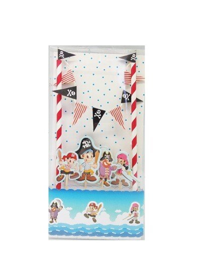 KIT CAKE TOPPER PIRATA