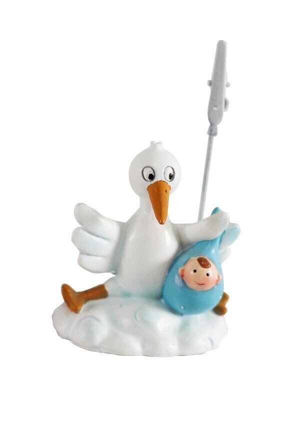 PINZA PORTAFOTOS CER��MICA CIG�E�A AZUL PINZA PORTAFOTOS CER��MICA CIG�E�A AZUL