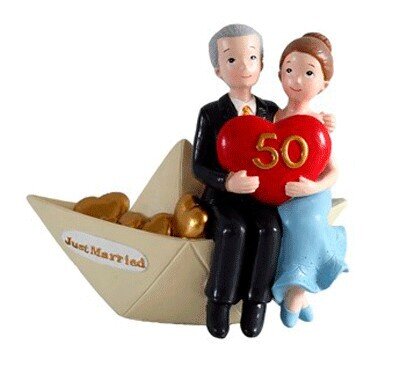 FIGURA PASTEL 50 ANIVERSARIO BARCO