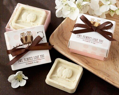 JAB�N AROM��TICO BUHOS EN CAJA DE REGALO