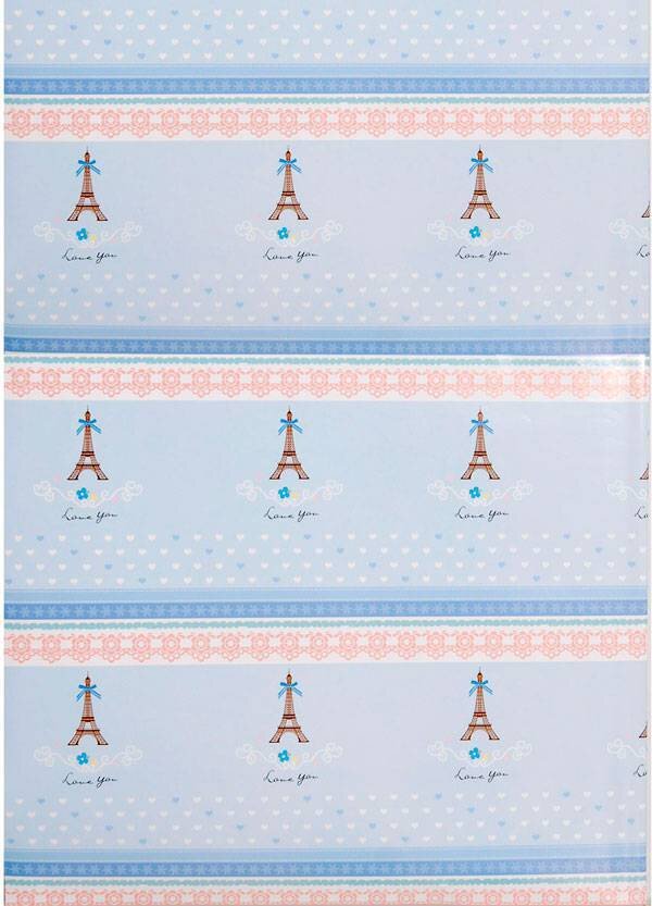 LOTE DE 20 PAPELES DE REGALO TORRE EIFFEL