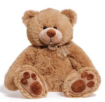 PELUCHE OSITO PIES MARRON