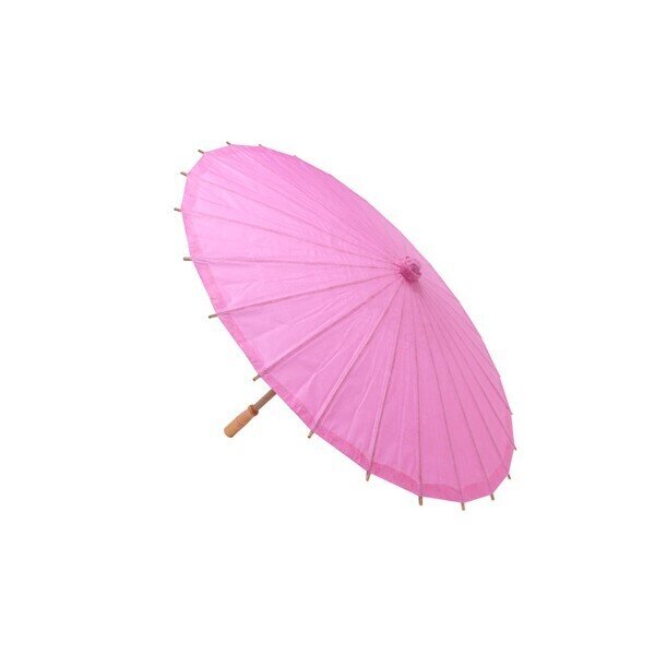 PARASOL PAPEL BAMB� ROSA