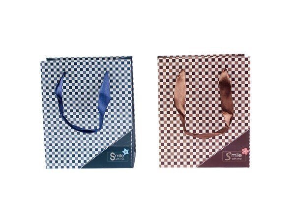 BOLSA DE REGALO HOMBRE CUADROS (IDEAL PARA PA�UELO