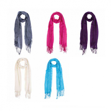 PA�UELO PASHMINA LISO GLAM