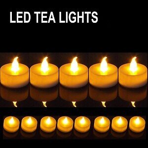 VELAS LED DECORACI�N (SIN CERA, NI HUMO)
