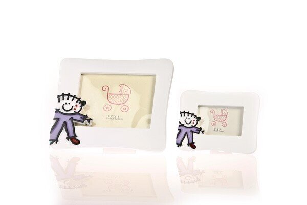 PORTAFOTOS TOY POLIRESINA NI�O HOR. L