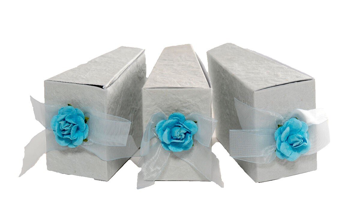 2X1 SET DE 45 CAJITAS CELESTE