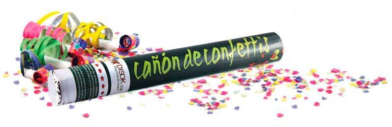 CAJ�N CONFETI 40 CM