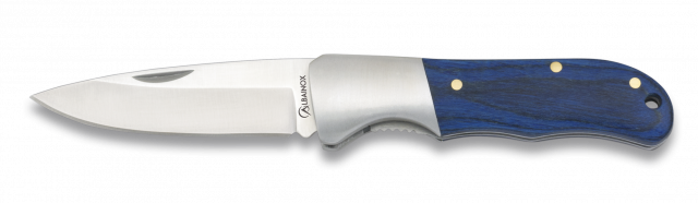 Navaja ALBAINOX. Stamina azul. H  7 cm