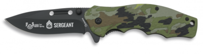 Navaja ASISTIDA CAMO ALBAINOX. H 8.5cm
