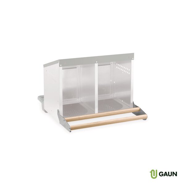 PARADERA MADERA PONEDERO 2 DPTOS. FONDO PLASTICO
