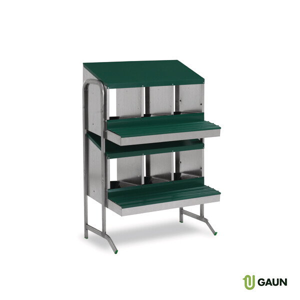 BATERIA PONEDEROS CON CUBETA - 6 DPTOS.