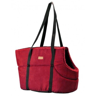 BOLSO SUEDE BASIC ROJO