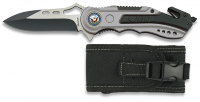 Navaja albainox seguridad. Funda. H  8.1