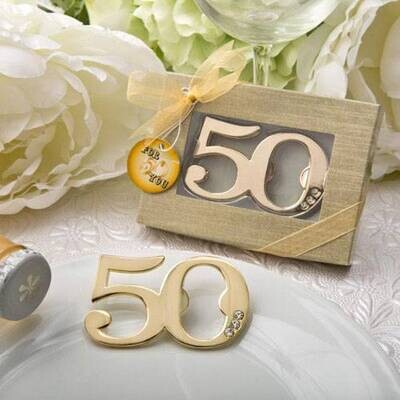 ABREBOTELLAS 50� ANIVERSARIO EN CAJA DE REGALO