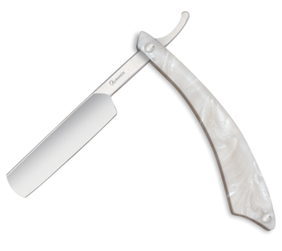 Navaja barbera nacar Albainox.