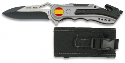 Navaja albainox seguridad. Funda. H  8.1