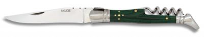 Navaja LAGUIOLE.M.Verde.Sacacorchos.9.5