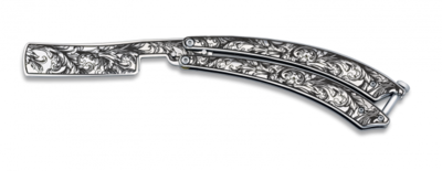 Navaja Abanico barbera Albainox. 10.6