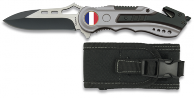 Navaja albainox seguridad. Funda. H  8.1